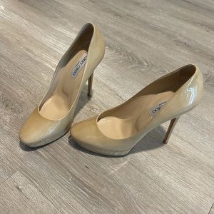 Jimmy Choo Nude Pumps
